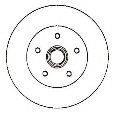 JURID 561829J гальмівний диск