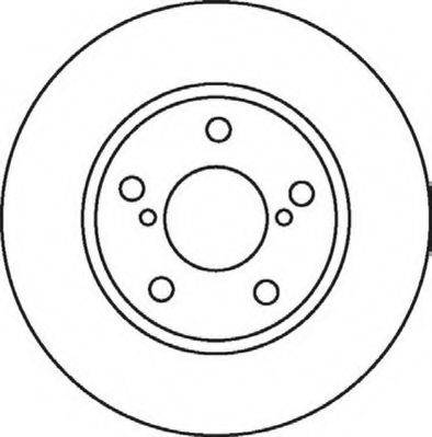 JURID 562077JC гальмівний диск