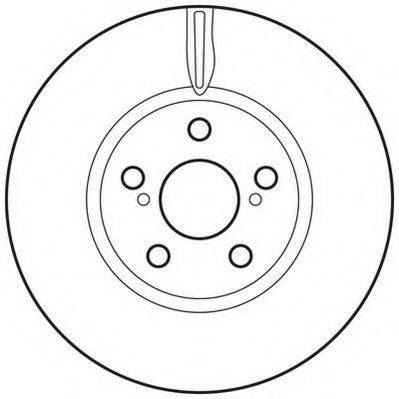 JURID 562702JC гальмівний диск