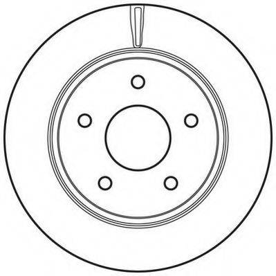 JURID 562707JC гальмівний диск