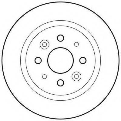 JURID 562815JC гальмівний диск