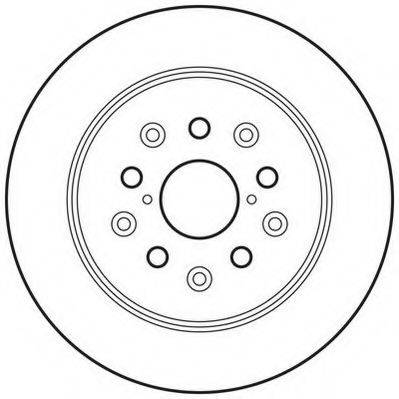 JURID 562830JC гальмівний диск