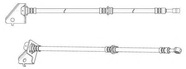 JURID 173178J Гальмівний шланг