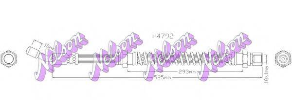 BROVEX-NELSON H4792 Гальмівний шланг
