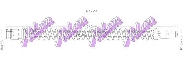 BROVEX-NELSON H4823 Гальмівний шланг
