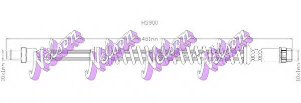 BROVEX-NELSON H5900 Гальмівний шланг