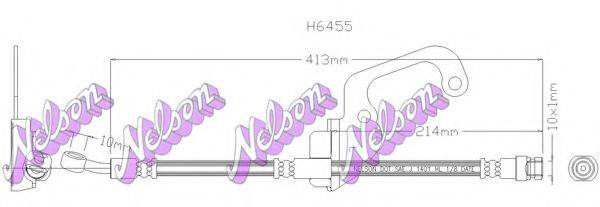 BROVEX-NELSON H6455 Гальмівний шланг