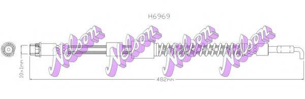 BROVEX-NELSON H6969 Гальмівний шланг