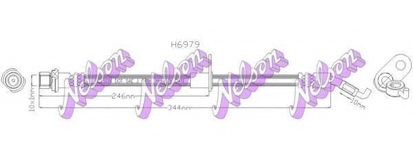 BROVEX-NELSON H6979 Гальмівний шланг