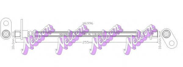 BROVEX-NELSON H6996 Гальмівний шланг