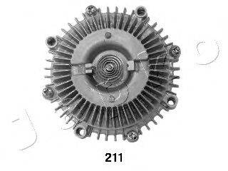 JAPKO 36211 Зчеплення, вентилятор радіатора