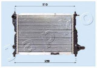 JAPKO RDA313024 Радіатор, охолодження двигуна