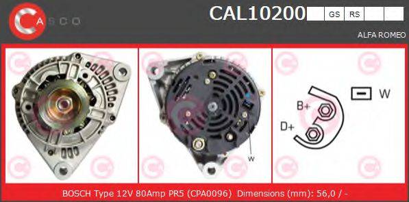 CASCO CAL10200GS Генератор