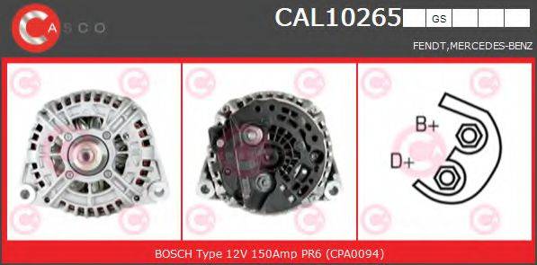 CASCO CAL10265GS Генератор