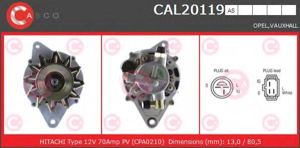 CASCO CAL20119AS Генератор