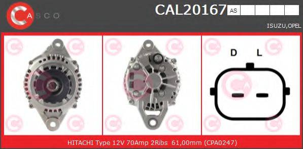 CASCO CAL20167AS Генератор