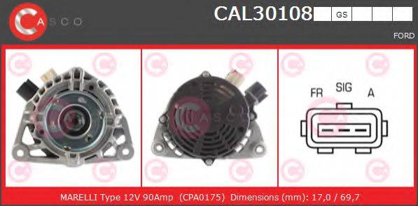 CASCO CAL30108GS Генератор