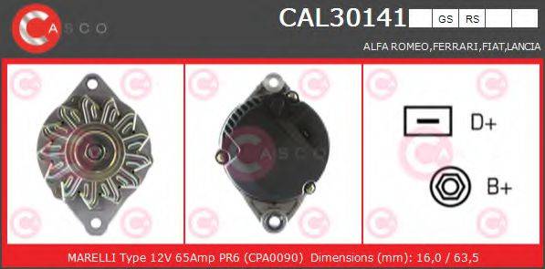 CASCO CAL30141RS Генератор