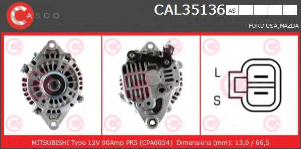 CASCO CAL35136AS Генератор