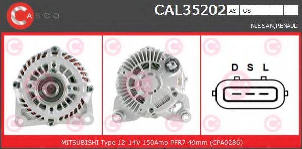 CASCO CAL35202AS Генератор