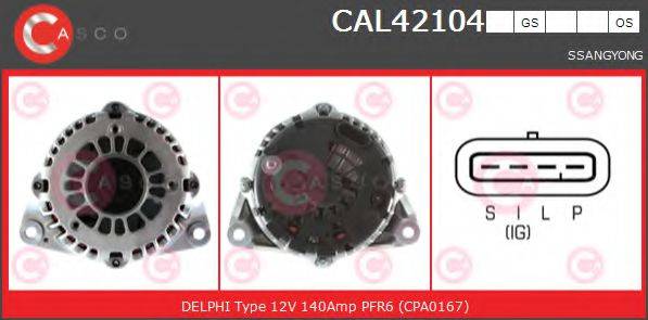 CASCO CAL42104OS Генератор