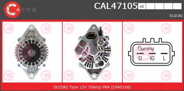 CASCO CAL47105AS Генератор