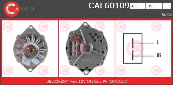 CASCO CAL60109AS Генератор