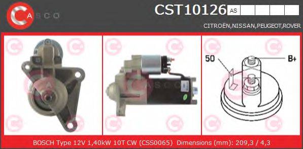 CASCO CST10126AS Стартер