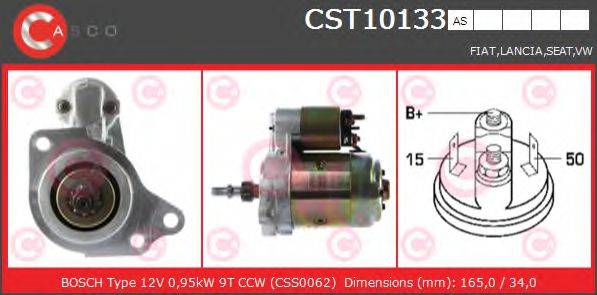 CASCO CST10133AS Стартер