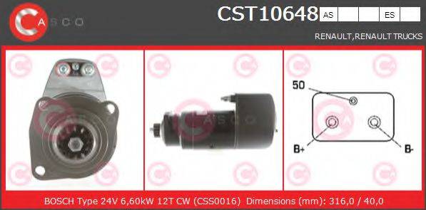 CASCO CST10648AS Стартер