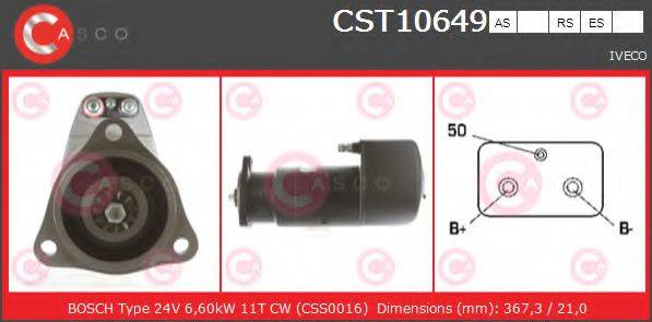 CASCO CST10649AS Стартер