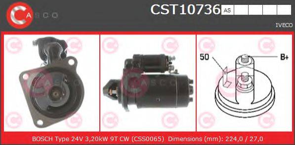 CASCO CST10736AS Стартер