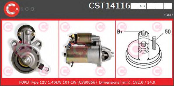 CASCO CST14116GS Стартер