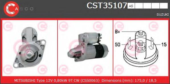 CASCO CST35107AS Стартер