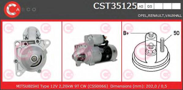 CASCO CST35125GS Стартер