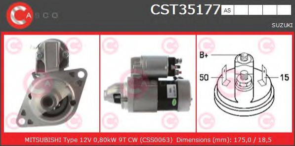 CASCO CST35177AS Стартер