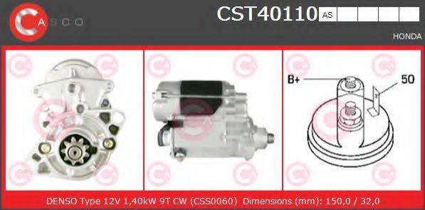 CASCO CST40110AS Стартер