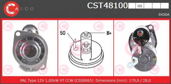 CASCO CST48100GS Стартер