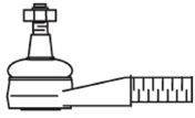 FRAP 1405 Наконечник поперечної кермової тяги