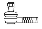 FRAP 3382 Наконечник поперечної кермової тяги