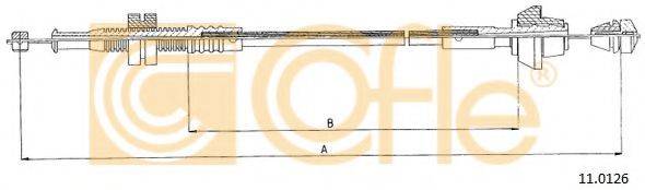 COFLE 110126 Тросик газу