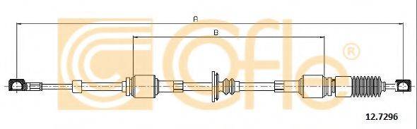 COFLE 127296 Трос, ступінчаста коробка передач