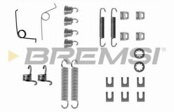 BREMSI SK0545 Комплектуючі, гальмівна колодка