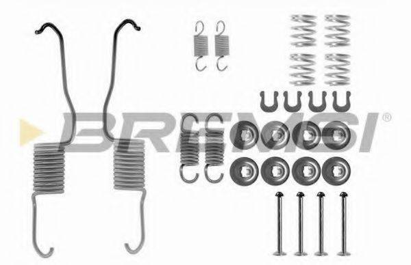 BREMSI SK0684 Комплектуючі, гальмівна колодка