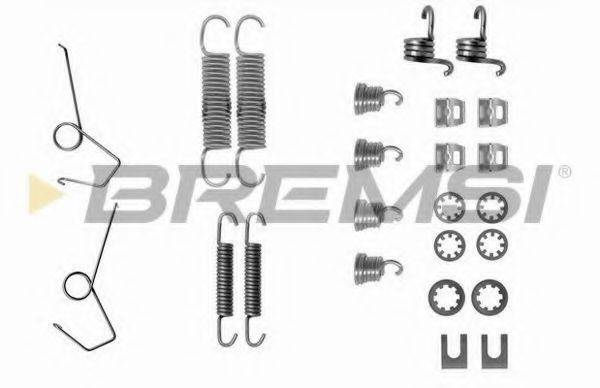 BREMSI SK0719 Комплектуючі, гальмівна колодка