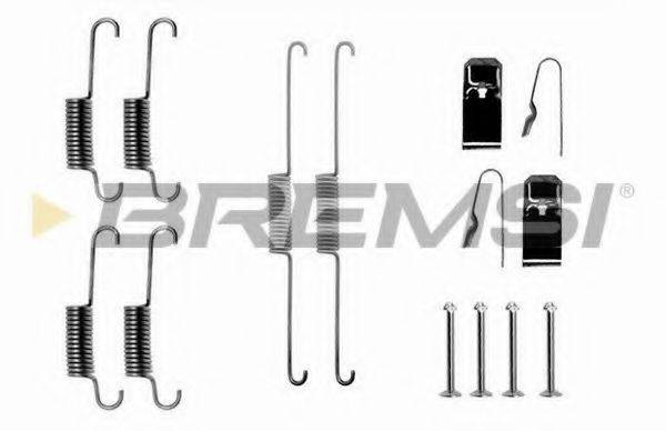 BREMSI SK0723 Комплектуючі, гальмівна колодка