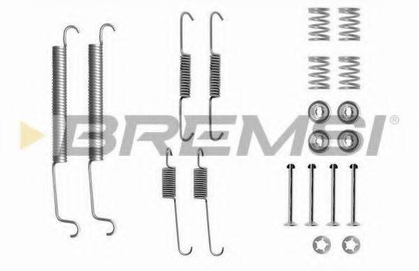 BREMSI SK0756 Комплектуючі, гальмівна колодка