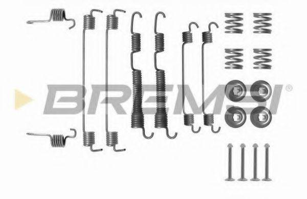 BREMSI SK0786 Комплектуючі, гальмівна колодка