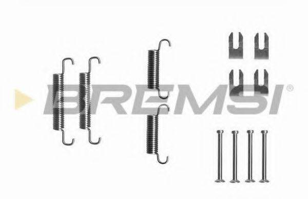 BREMSI SK0839 Комплектуючі, гальмівна колодка