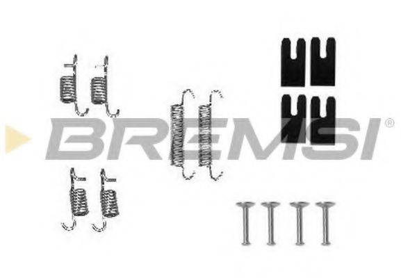 BREMSI SK0850 Комплектуючі, гальмівна колодка